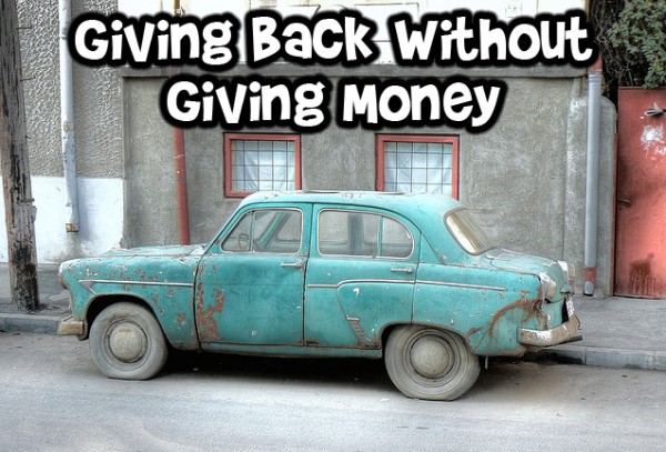 Giving Back Without Giving Money Photo Giving Back Without Giving Money