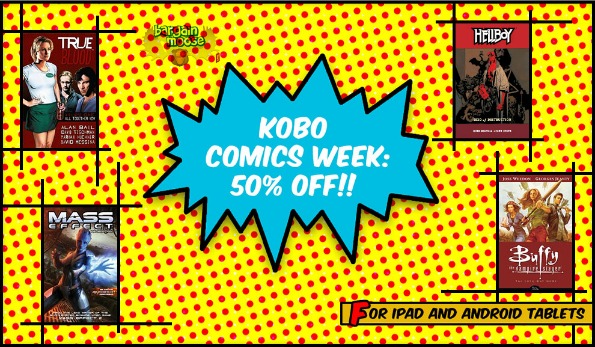 Kobobooks Coupon: 50% Off Your First Comic