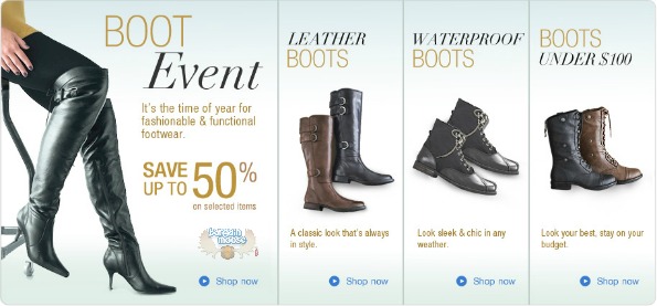 Sears Canada Boot Event: Save Up To 50% On Footwear Photo Sears Canada Boot Event: Save Up To 50% On Footwear