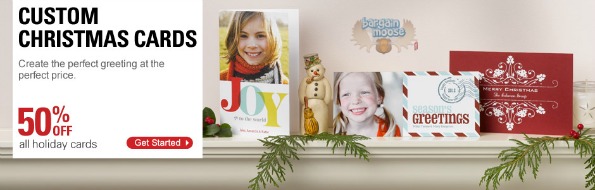 Vista Print Canada: 50% Off All Holiday Cards