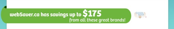 Websaver Canada: Up to $175 Worth of Coupons