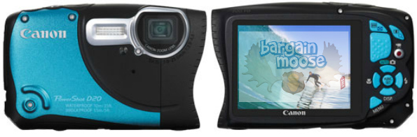 Amazon.ca: Canon D20 12.1MP Water, Freeze & Shockproof Digital Camera (Save $81, now $299) Photo Amazon.ca: Canon D20 12.1MP Water, Freeze & Shockproof Digital Camera (Save $81, now $299)
