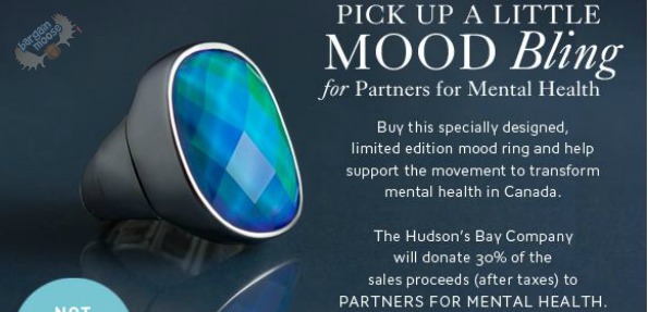 HBC The Bay Canada: Limited Ed. Garbo Mood Ring $10