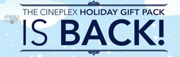 Cineplex: Holiday Gift Pack is Back Photo Cineplex: Holiday Gift Pack is Back