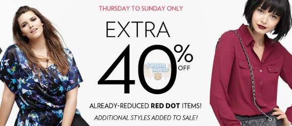 Reitmans Canada: Save Additional 40% on Sale Items Photo Reitmans Canada: Save Additional 40% on Sale Items