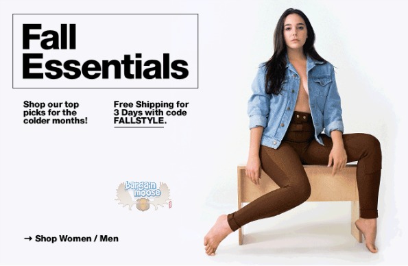 American Apparel Canada: Promo Code For Free Shipping, No Minimum Spend