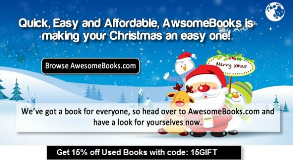 Awesome Books Coupon: 15% Off Gifts for Christmas