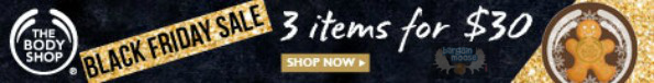 Body Shop Canada Black Friday Comes Early
