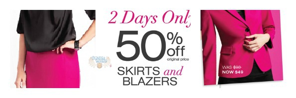 Cleo Canada: 50% Off Skirts & Blazers (Expires Tonight!) Photo Cleo Canada: 50% Off Skirts & Blazers (Expires Tonight!)