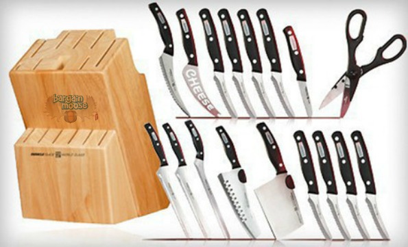 Groupon World Class Knives   $49 for An 18 Piece Knife Set