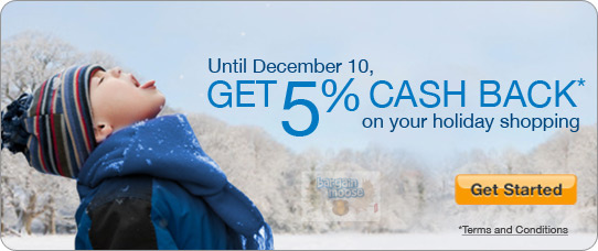 Paypal: Get 5% Cash Back on your Holiday Shopping