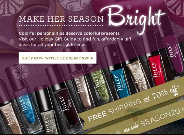 Julep: Promo Code For 20% Off All Gifts & Free Shipping Photo Julep: Promo Code For 20% Off All Gifts & Free Shipping