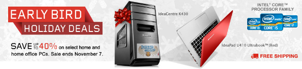 Lenovo.ca: Up to $150 off ThinkPads and up to 40% off IdeaPads Photo Lenovo.ca: Up to $150 off ThinkPads and up to 40% off IdeaPads