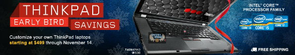 Lenovo.ca: Up to 15% off select Think Products and up to 40% off select Idea Products! Photo Lenovo.ca: Up to 15% off select Think Products and up to 40% off select Idea Products!