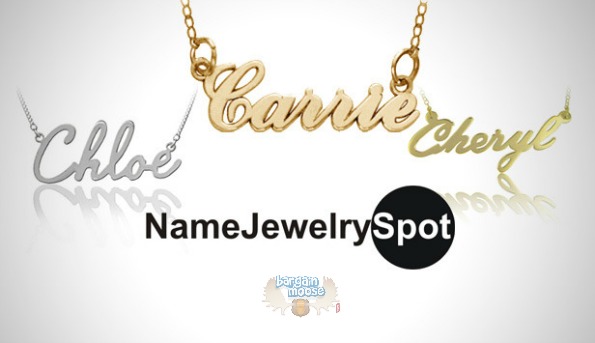 Parents Canada: $29 Sterling Silver Name Necklace Or $100 Voucher Towards Any Product @ Namejewelryspot + $5 Promo Code Photo Parents Canada: $29 Sterling Silver Name Necklace Or $100 Voucher Towards Any Product @ Namejewelryspot + $5 Promo Code