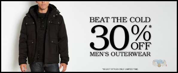 Roots Canada: 30% Off Men’s Outerwear 
