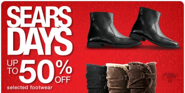 Sears Canada: Up To 50% Off Selected Footwear Photo Sears Canada: Up To 50% Off Selected Footwear