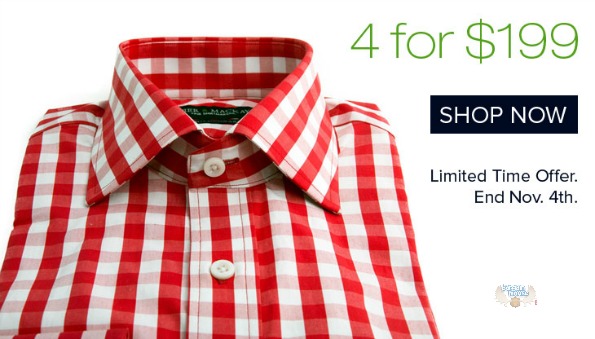 Spier And Mackay Canada: 4 Handmade Shirts For $199 Photo Spier And Mackay Canada: 4 Handmade Shirts For $199