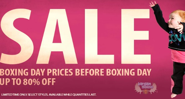 Please Mum Canada: Boxing Day Prices Before Boxing Day