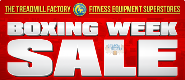 The Treadmill Factory Boxing Week Sale
