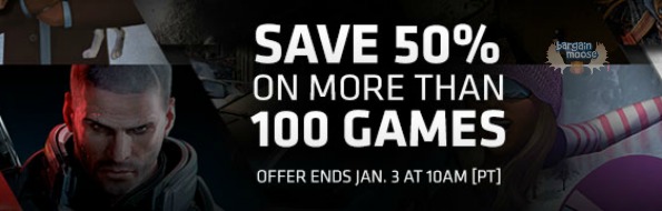 Origin by EA Boxing Day Sale: Over 100 Games 50% Off