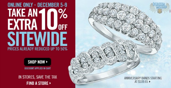 Peoples Jewellers: Save 10% Off Sitewide Online Only
