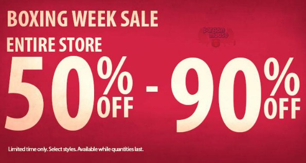 Please Mum Canada: Boxing Week Sales Web Exclusives