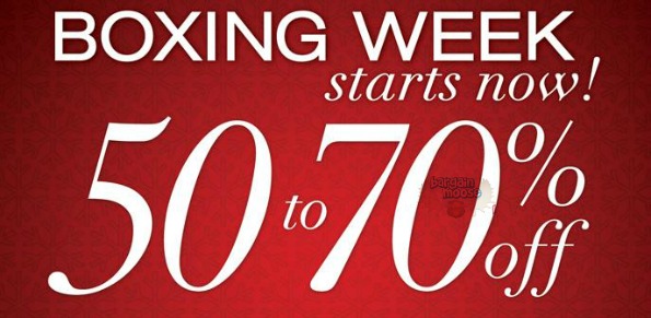 Cleo Canada: Boxing Week Starts Now, 50% 70% Off Almost Everything Photo Cleo Canada: Boxing Week Starts Now, 50% 70% Off Almost Everything
