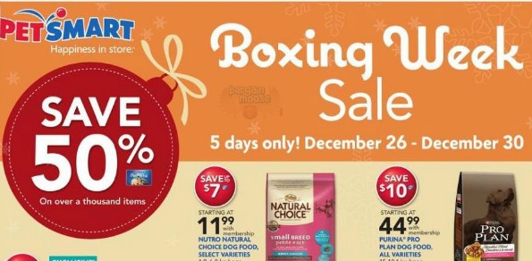 PetSmart: Boxing Week Sales Photo PetSmart: Boxing Week Sales