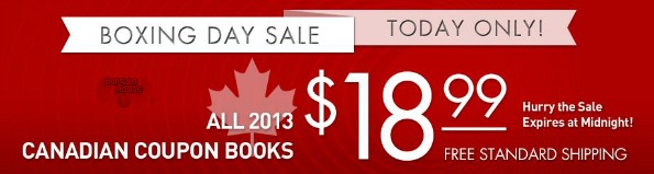 Entertainment Books: Boxing Day, All Books $18.99 & Free Shipping