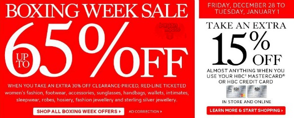 The Bay Canada: Boxing Week Clearance Up to 65% Off Photo The Bay Canada: Boxing Week Clearance Up to 65% Off