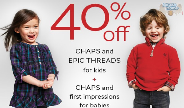 The Bay: Get a $25 Savings Card on your Purchase of $75 or More This Weekend Only