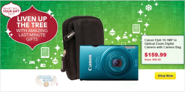 Best Buy Canada: Canon PowerShot ELPH Digital Camera – Save $80 Photo Best Buy Canada: Canon PowerShot ELPH Digital Camera – Save $80