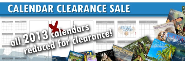 Bookcloseouts: Up to 75% Off Clearance 2013 Calendars