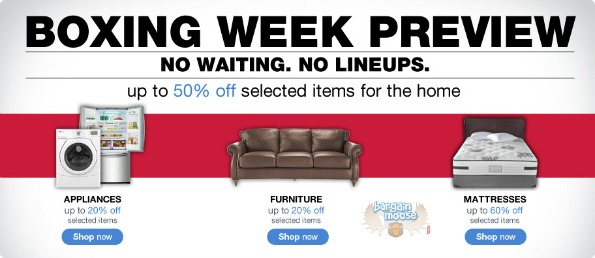 Sears Canada: Boxing Week Preview Photo Sears Canada: Boxing Week Preview