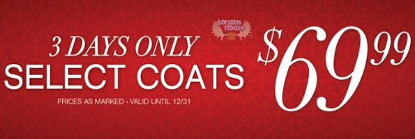 Cleo Canada: Select Coats Only $69.99 Photo Cleo Canada: Select Coats Only $69.99