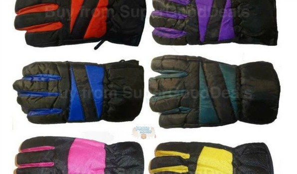 eBay Canada: Kids and Ladies Winter Ski Gloves $8