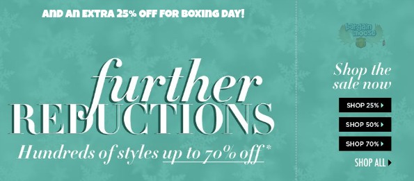 eLuxe Canada Boxing Coupon: Extra 25% Off Everything