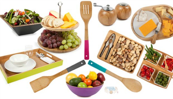 Homesav Canada: Great Bamboo Serving Dishes & Accessories For Up To 69% Off