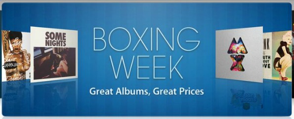 itunes iTunes Canada: Boxing Week Albums Under $8