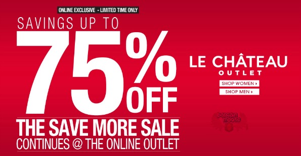 Le Chateau Canada: Pre Boxing Sale – Online Only, Save Up To 75% Photo Le Chateau Canada: Pre Boxing Sale – Online Only, Save Up To 75%