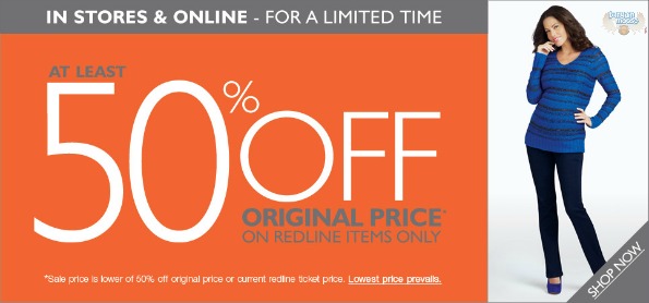 Motherhood Maternity Canada: 50% Off Redline Items