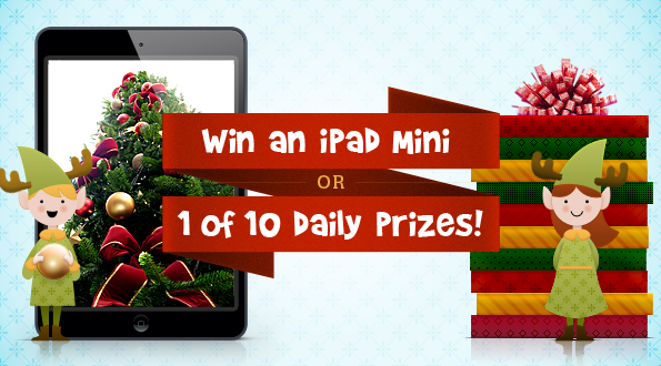 Win an iPad Mini here! Bargainmoose 10 Day Christmasathon: Win an iPad Mini or Loads of Daily Prizes! (Closed)