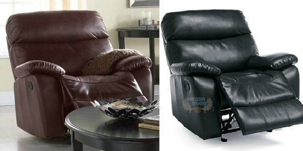 Sears Outlet: Save $300   Tyson Reclining Leather Rocker/Recliner Now $400