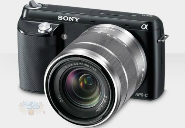 sony The Sony Store: Boxing Day Deal Sony NEX F3K Camera with 18 55mm Lens Now $399.99 (Save $200)