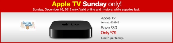 staples Staples Canada: $30 Off Apple TV Now $79
