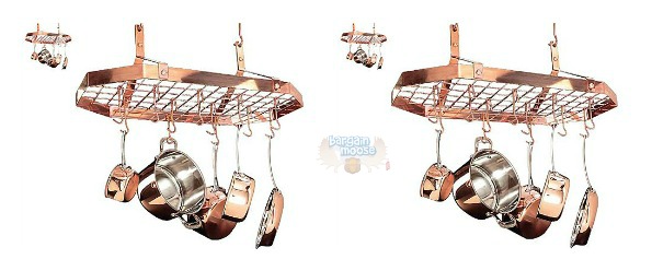 thebay The Bay Canada: Advancia Copper Pot Rack Was $159.99 | Now $59.99
