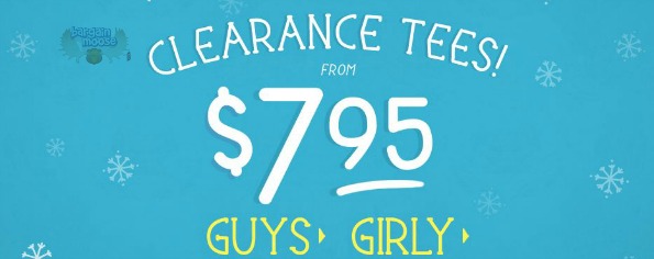 Threadless: T Shirt Clearance Starting at $7.95