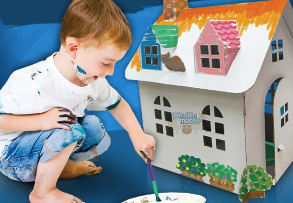 Mastermind Toys: Decorate Your Own Cardboard House $2 Photo Mastermind Toys: Decorate Your Own Cardboard House $2