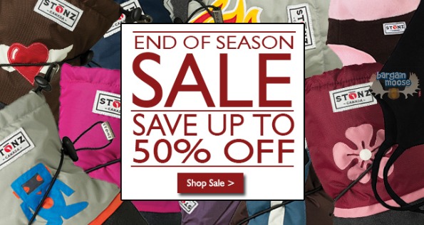 Stonz Canada End of Season Sale: Up to 50% Off 